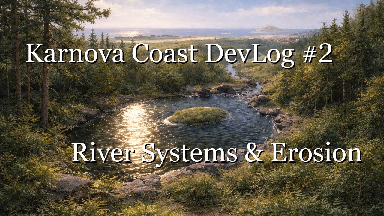Building Realistic Rivers in Arma Reforger | Karnova Coast DevLog #2