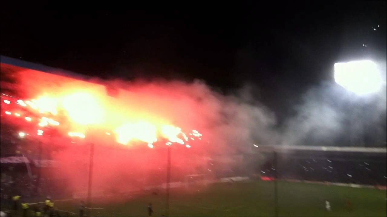 Espectacular Recibimiento Emelec vs U de Chile