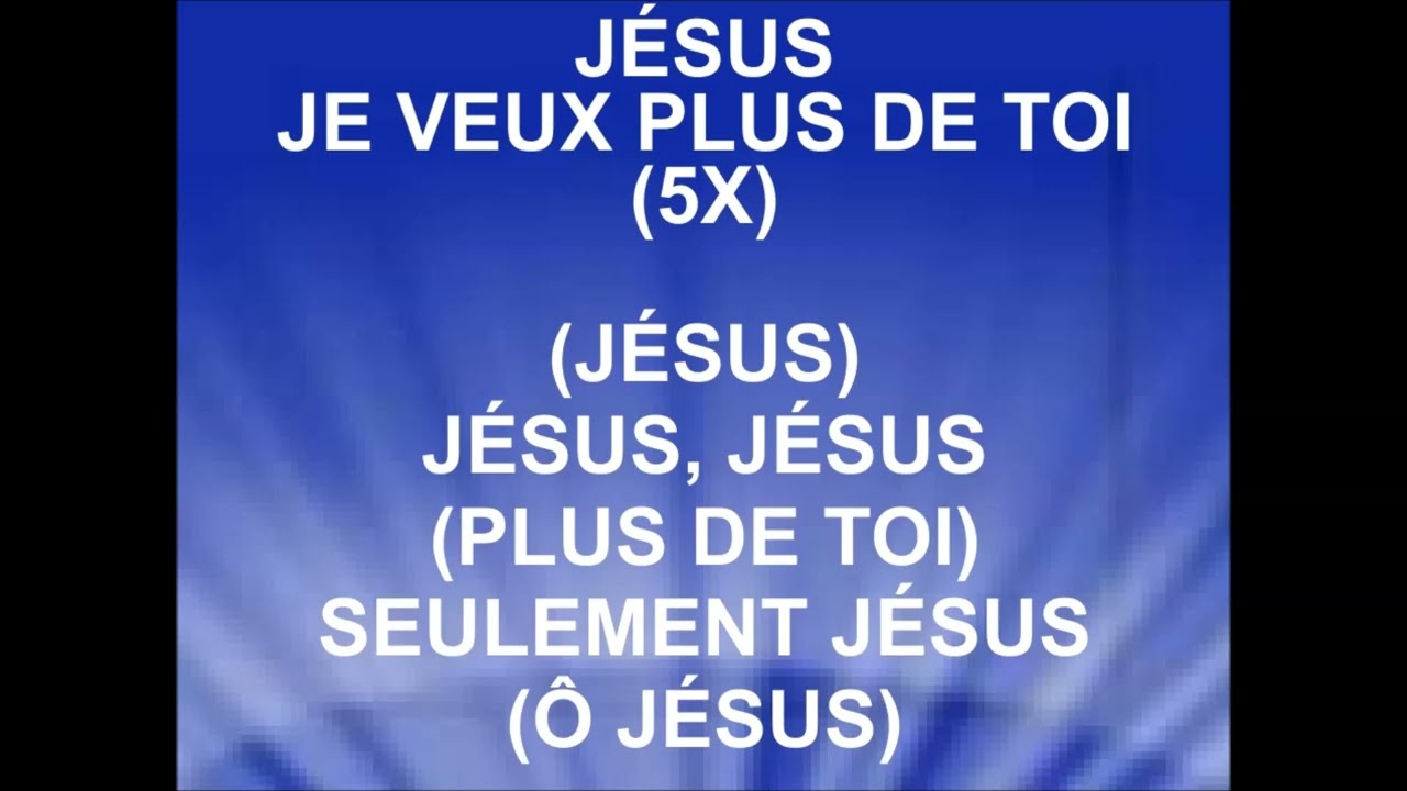 JE VIENS DANS TA MAISON - Paul Baloche