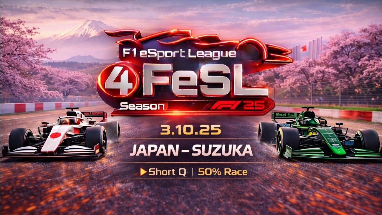 FeSL - F1 eSport League : Japan GP