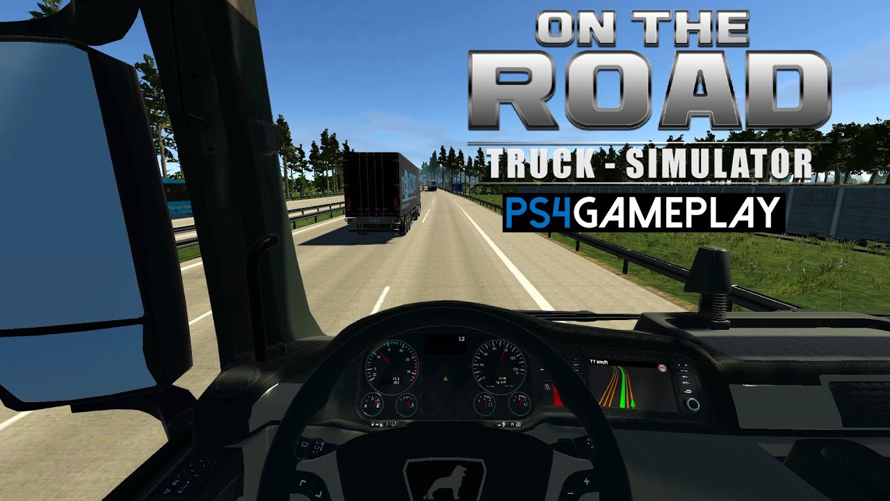 On The Road - Truck Simulator Gameplay (PS4)