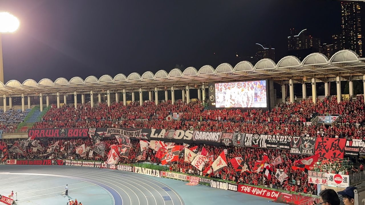 2025年2度目の等々力ジャック。キックオフ前の雰囲気 2025年9月7日(日) ルヴァン杯 川崎フロンターレ vs 浦和レッズ@ Uvanceとどろきスタジアム by Fujitsu