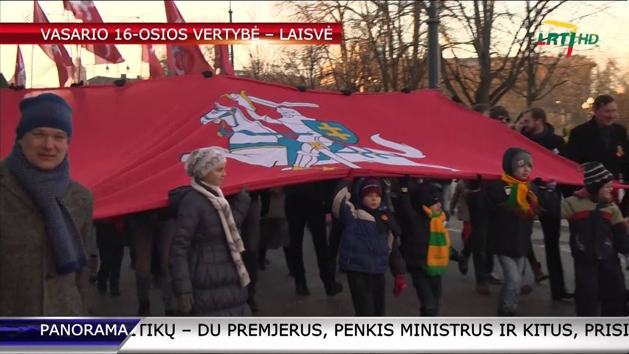 Vasario 16-oji įgauna visi&scaron;kai naują prasmę (vaizdo reportažas) HD