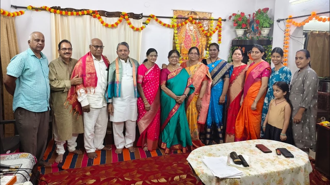 కామేశ్వరి  సాయి సరస్వతుల   - మా ఇంట్లో  హనుమజ్జయంతి 