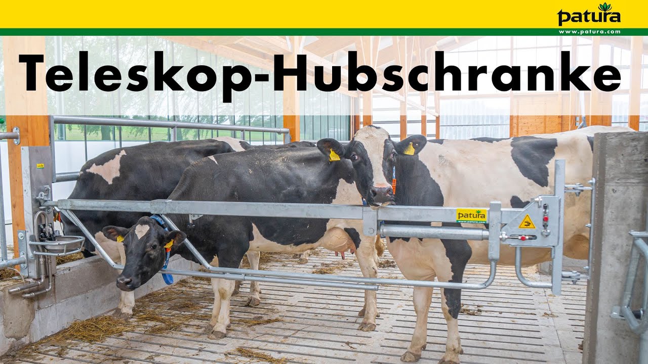 PATURA Teleskop-Hubschranke