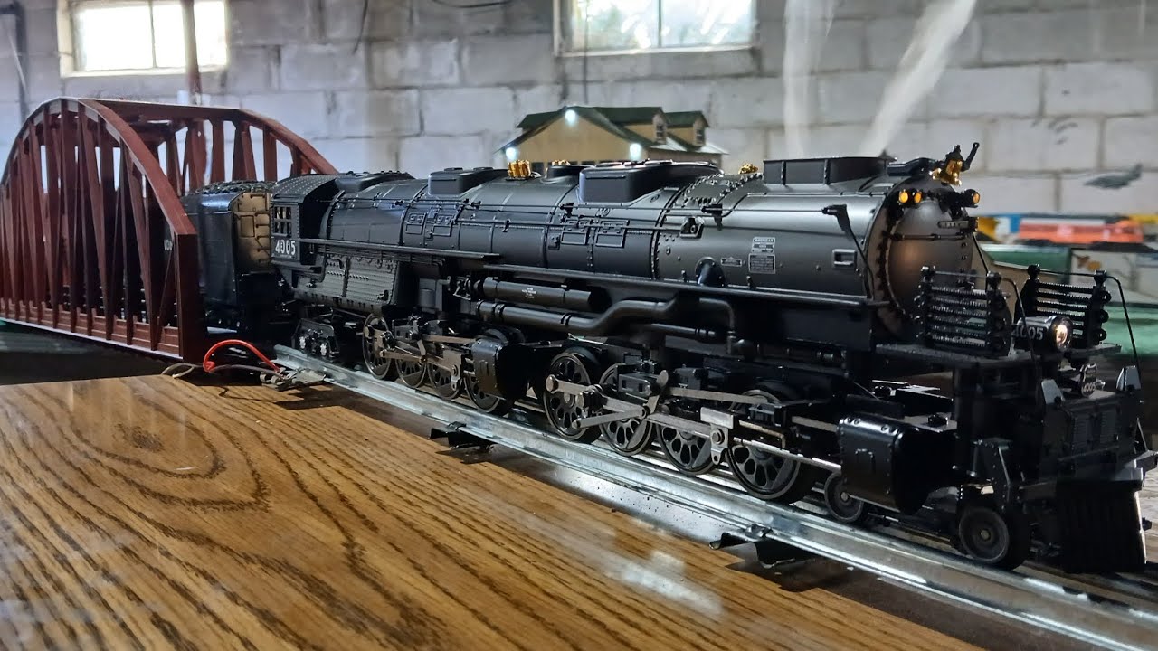 Got me a big boy!!!! MTH 4005 first run on the layout.