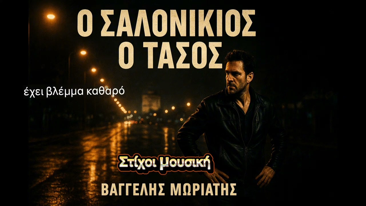  Ο Σαλονικιός ο Τάσος – Ευάγγελος Μωριάτης (Official Audio)