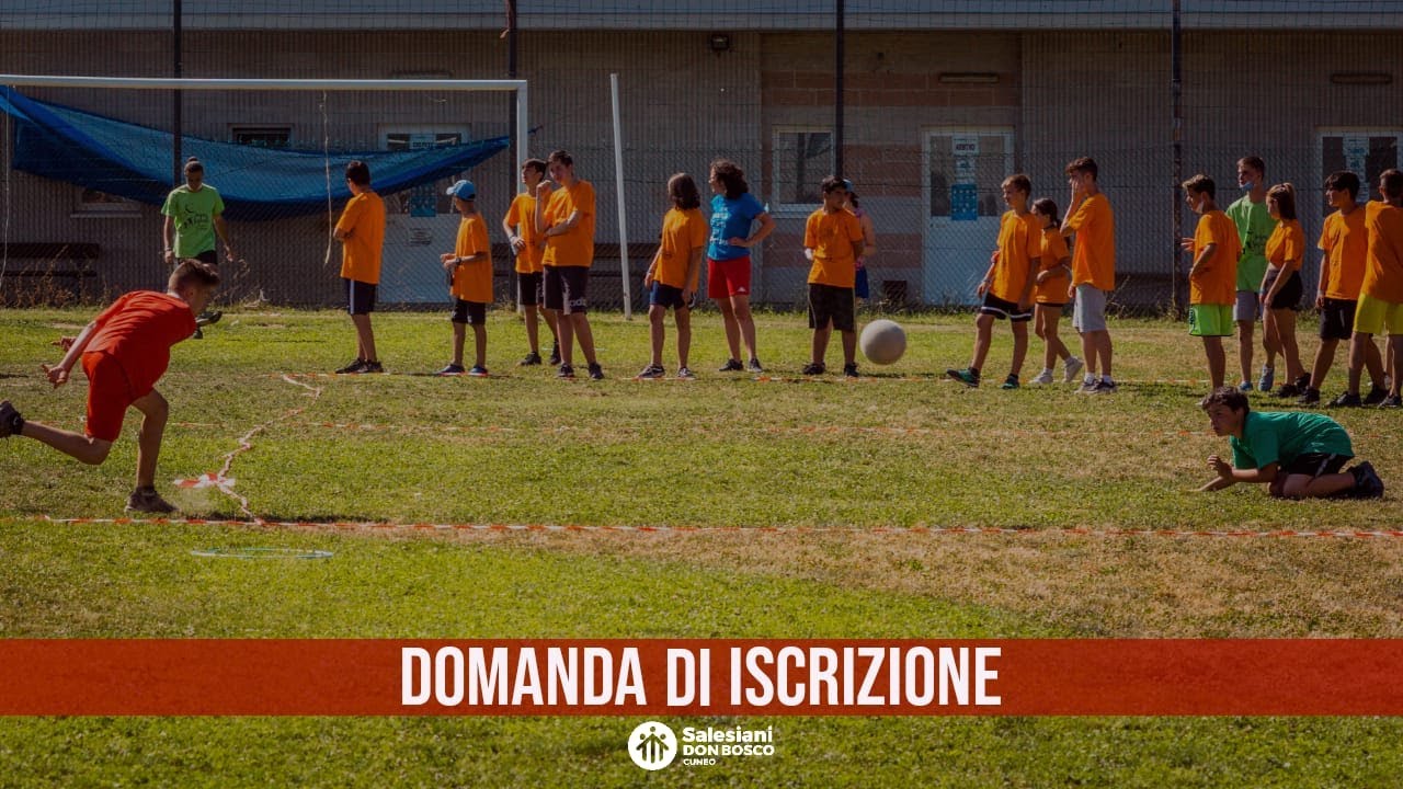 Domanda di ISCRIZIONE #EstateRagazzi21