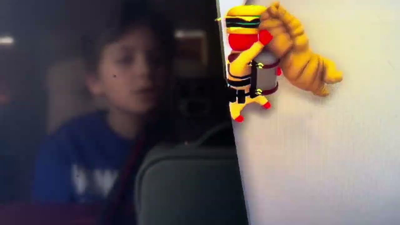 Playing with my friend James, gang beast