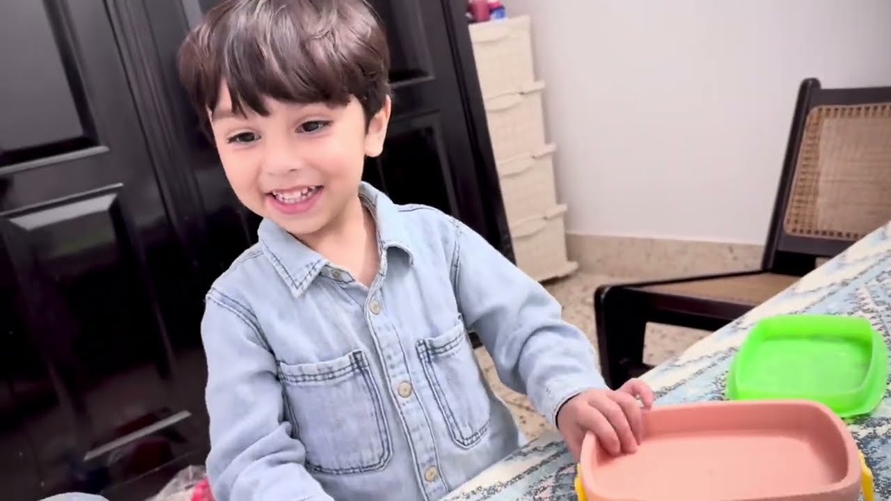 My son’s First day in school 🥳 || Fahaad Khan 