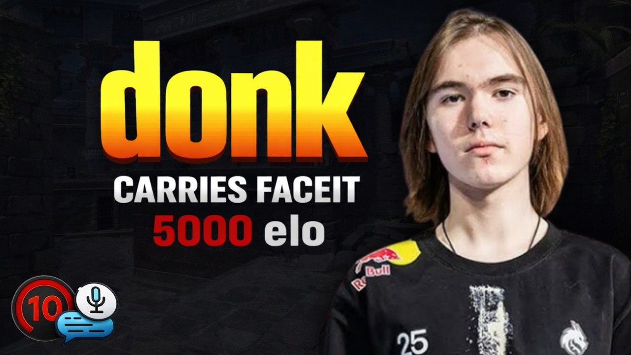 donk Intense Match Against Strong FACEIT Players | Highlights! DONK CS2