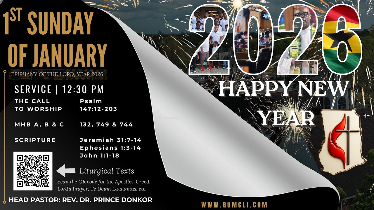 First Sunday of 2026 Service | Ghana Lucien Memorial UMC