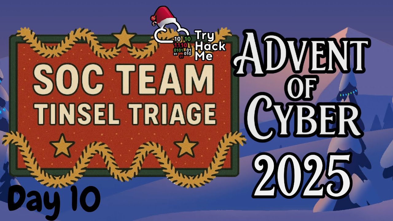 TryHackMe: Начало киберпространства 2025 &mdash; пошаговое руководство, день 10 | Сортировка оповещений...