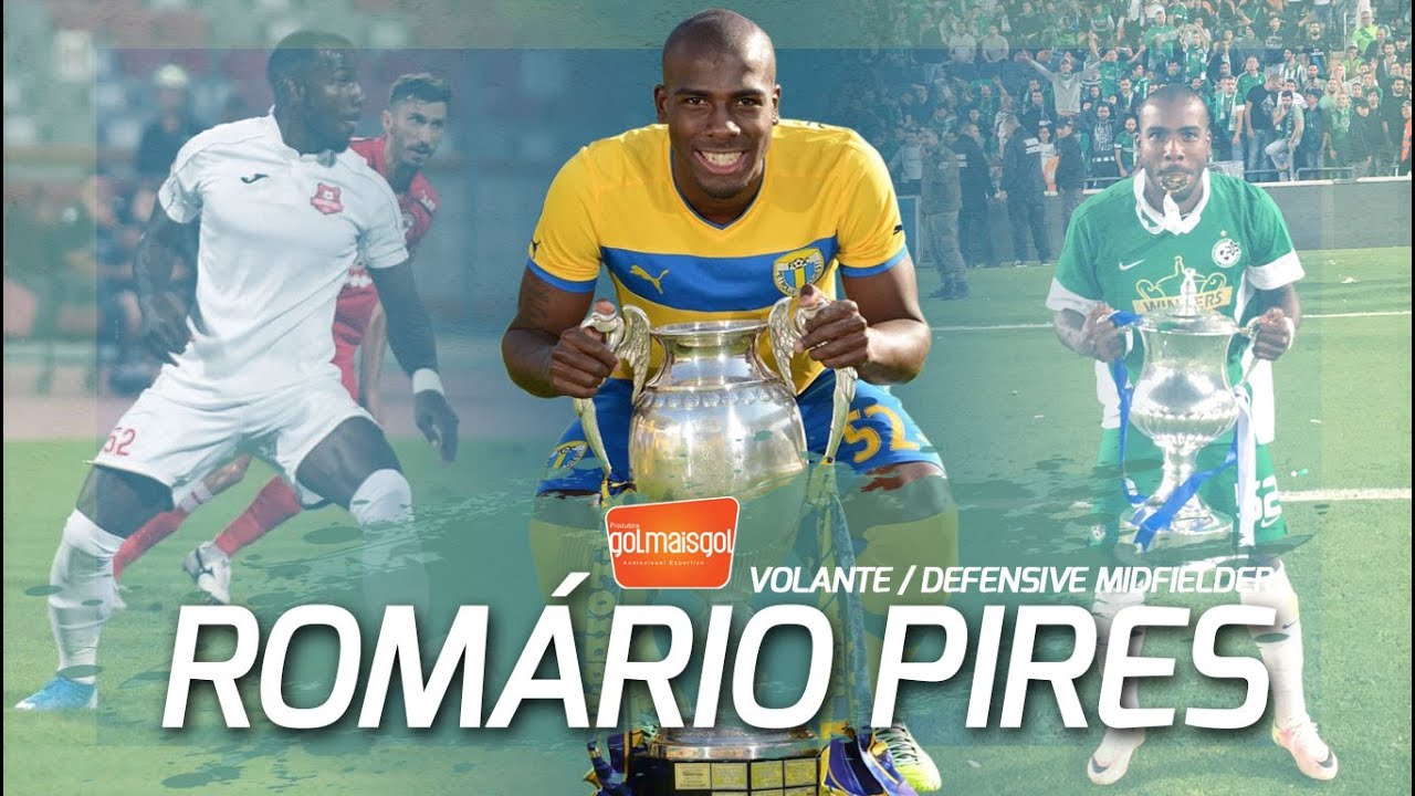 ⚽ ROM&Aacute;RIO PIRES (1989) / VOLANTE / Rom&aacute;rio Santos Pires