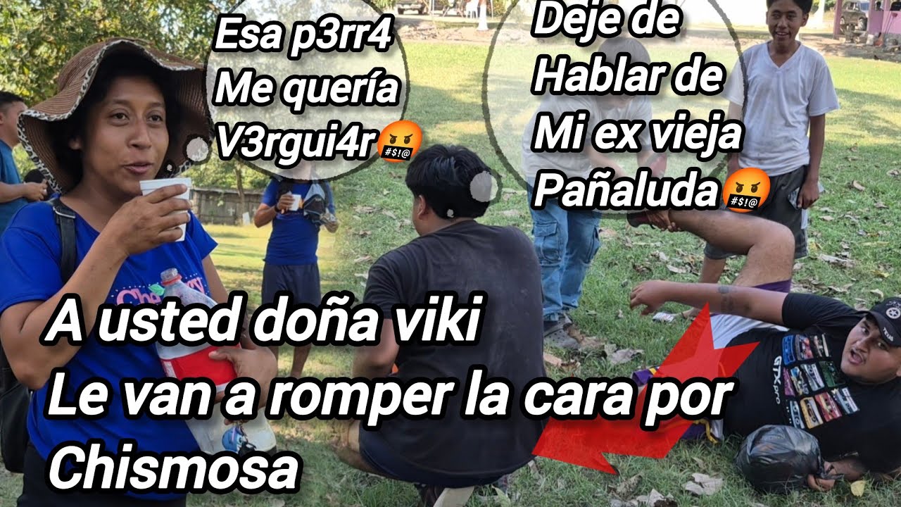 Ganamos el partido DOÑA viki le tubo miedo a Natalia la ex de Bombón 😱me quería v3rgui4r la c3r0t4 🤬