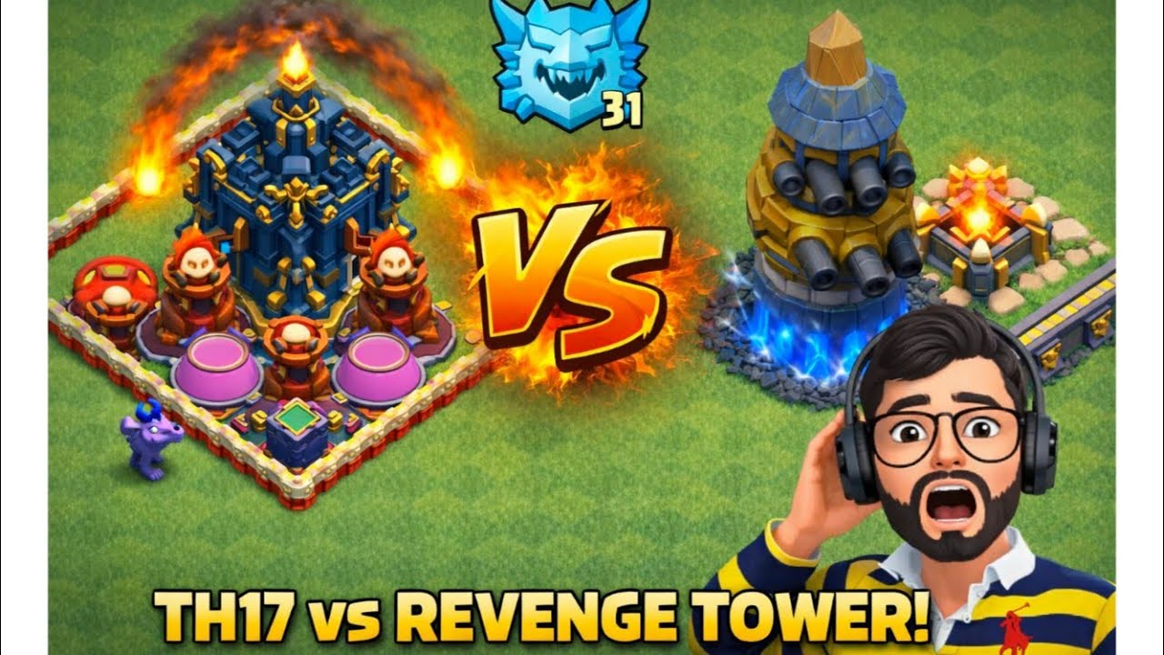REVENGE TOWER IS SO SCARY😱😱 || TH17 VS REVENGE TOWER ||