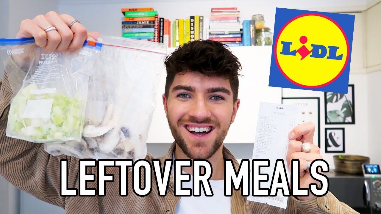 LEFTOVER RECIPES | WHAT IS IN MY FRIDGE FREEZER? & LIDL HAUL