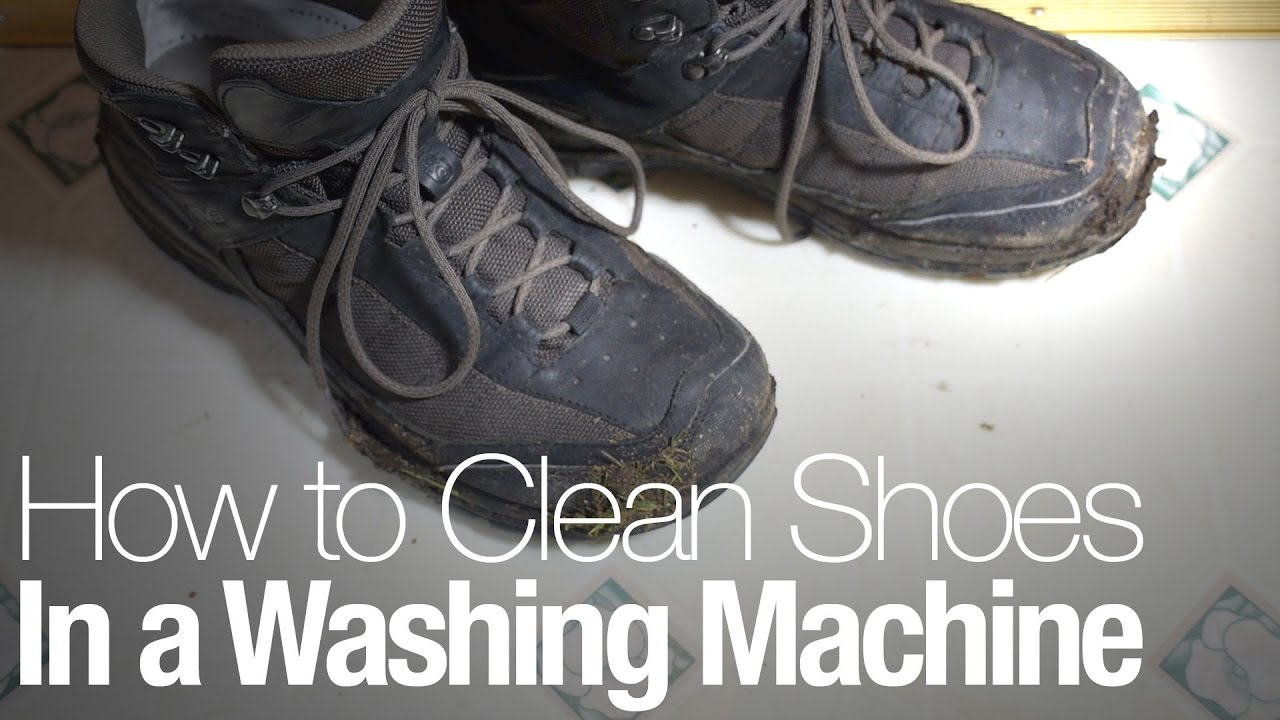 How to clean shoes in a washing machine (without ruining them)