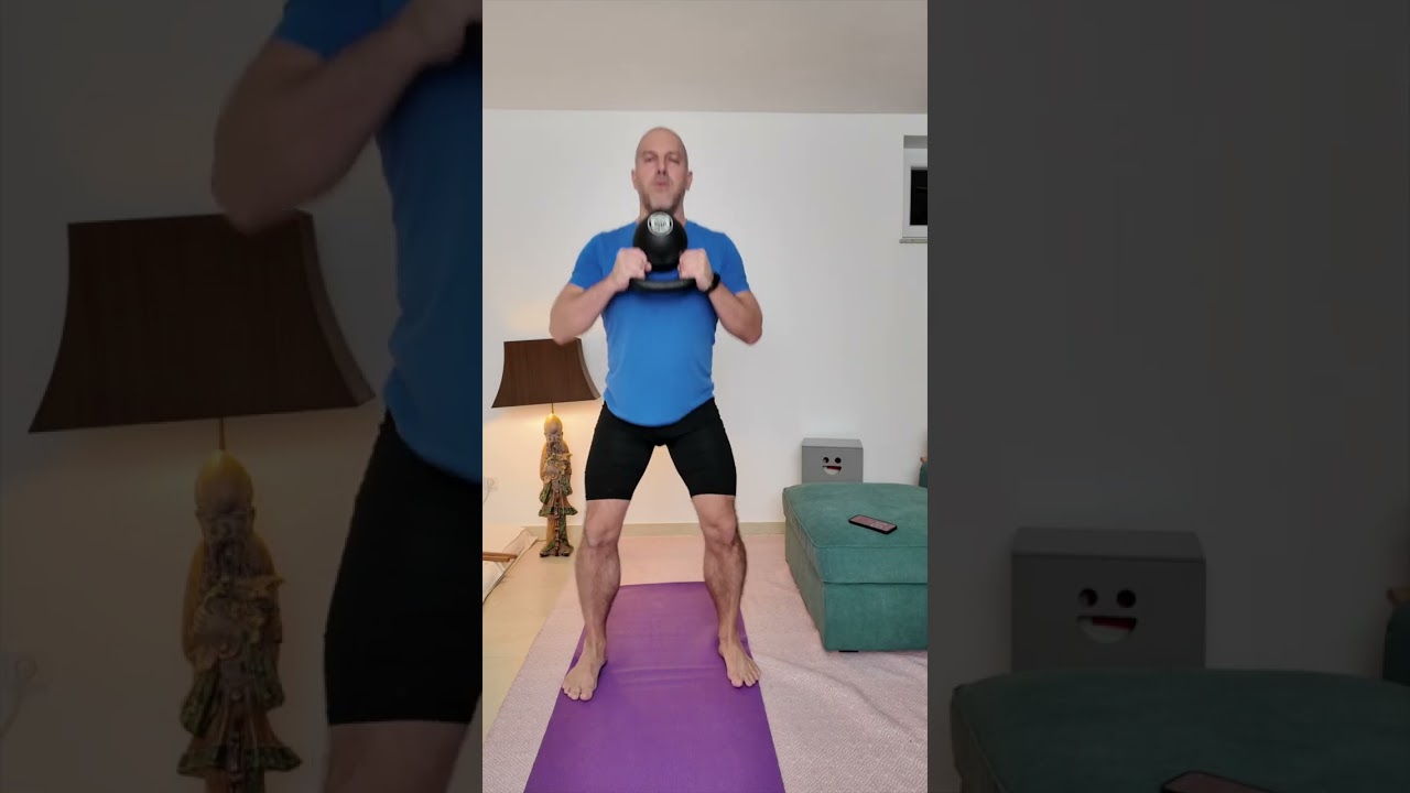 Day 20   Steel Mace warmup + Tabata + 100 Hindu Squats + 1km rowing