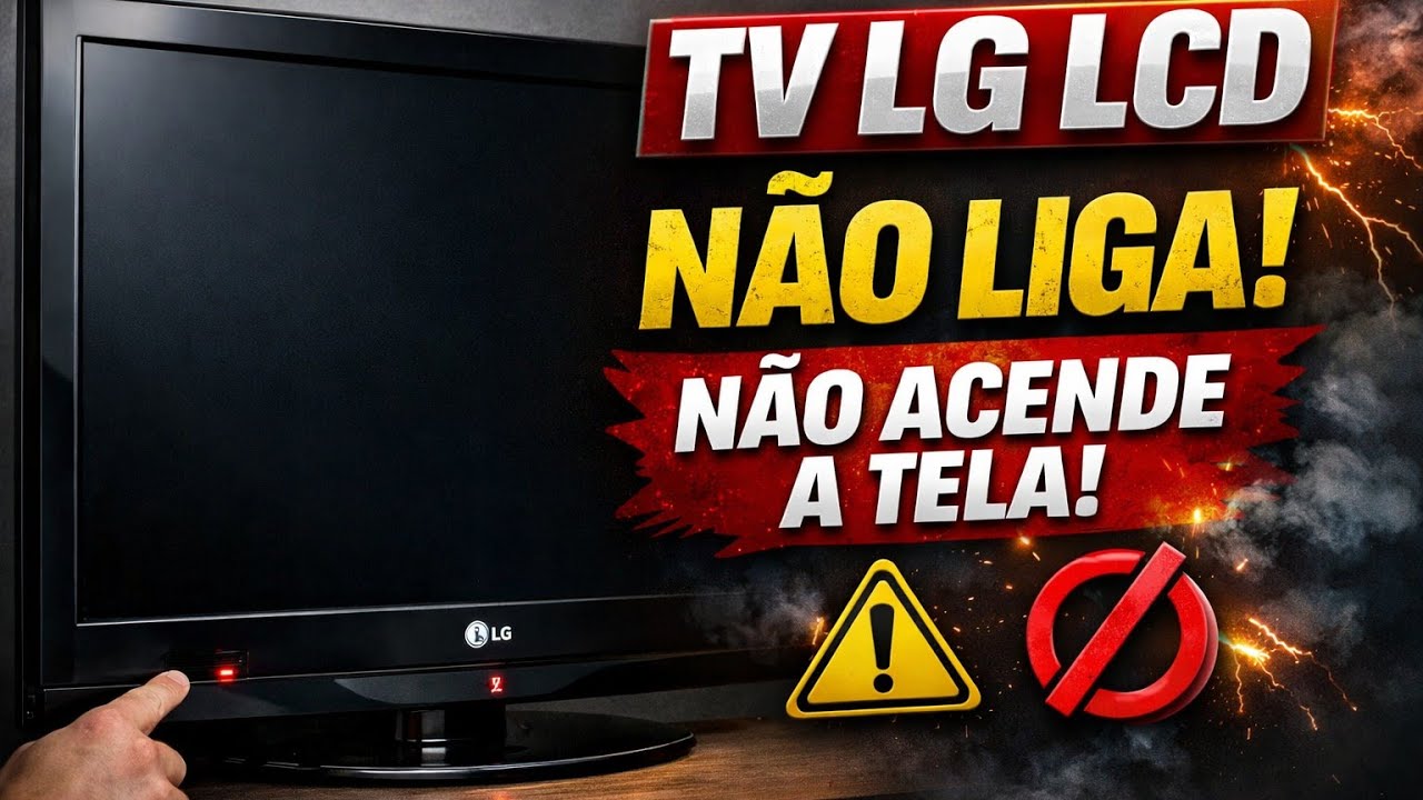 Conserto fácil da tv LCD LG 
