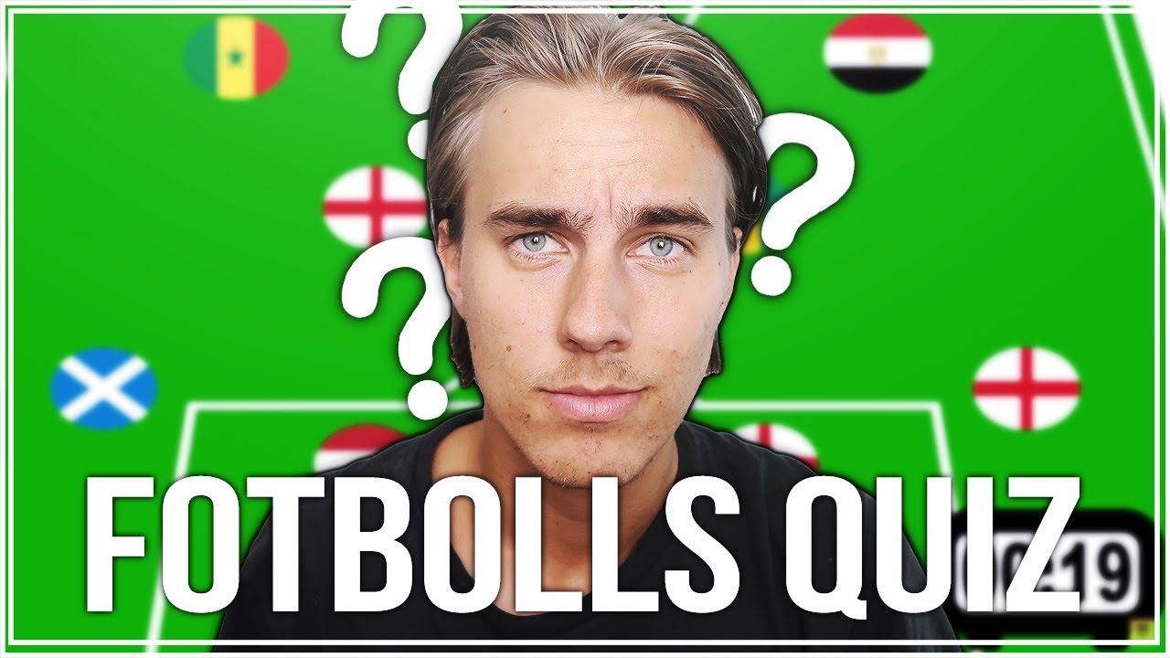 KAN JAG GISSA LAGET UTIFRÅN LÄNDERNA I STARTELVAN? |  FOTBOLLS QUIZ