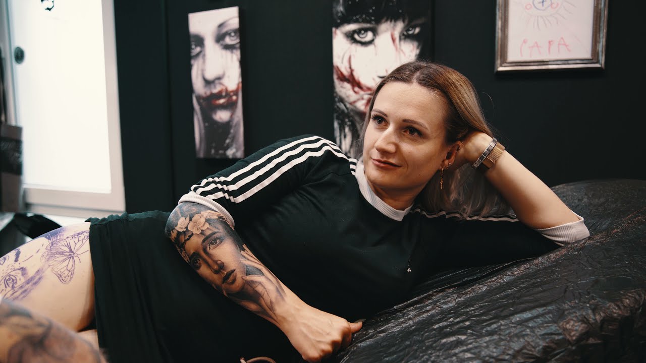 Alle drei auf einen Streich ..Nicole bekommt sie alle …Gemeinschafts Tattoo Part 1