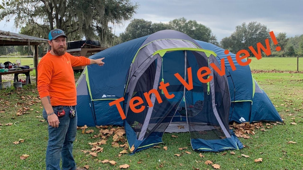Ozark trail 10 person dome tent Review