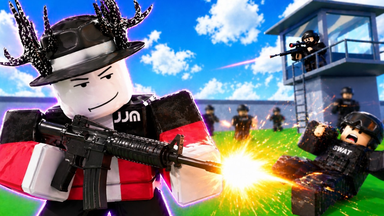 MOST OP Player In Life In Prison (Roblox)