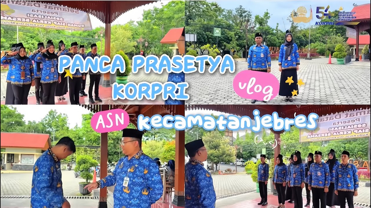 VLOG PANCA PRASETYA KORPRI - ASN KECAMATAN JEBRES KOTA SURAKARTA TAHUN 2025
