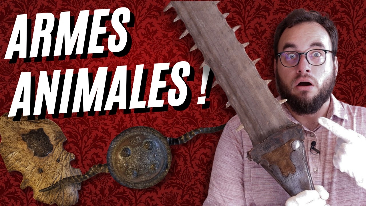Une ÉPÉE GÉANTE EN REQUIN-SCIE ?! Armes improbables du @MuseeArmeeInvalides, spéciale animaux !