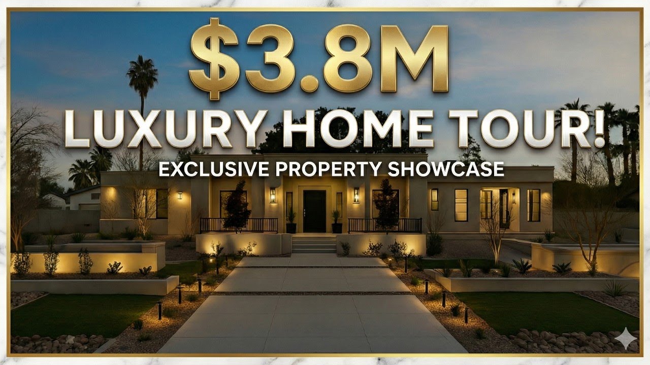 Inside a Stunning $3.8M Las Vegas Luxury Home | Rancho Bel Air Mansion