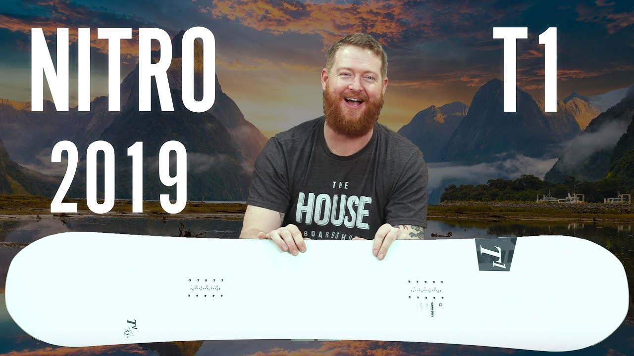 2019 Nitro T1 Wide Snowboard