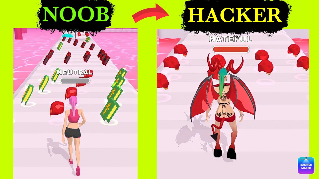 NOOB vs PRO vs HACKER - Destiny Run