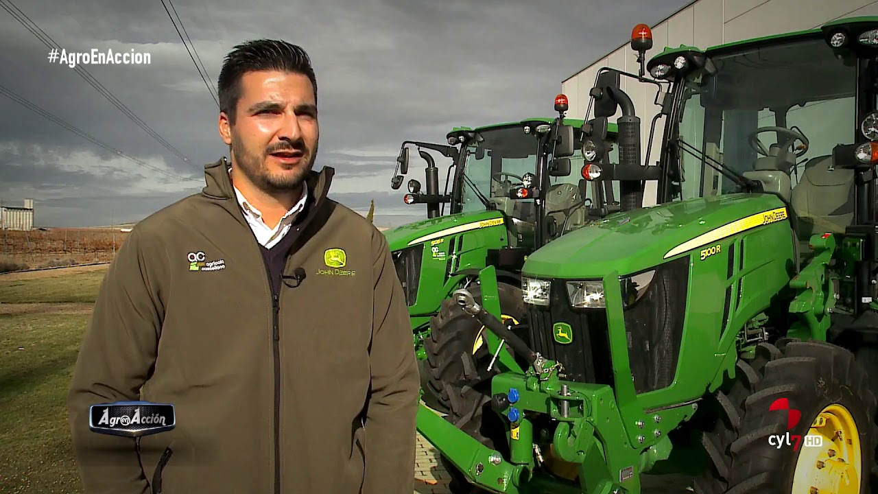 Agro en acción (37).- Tractores gama 5 de John Deere y plas Europa y Euro 2.0 de El León