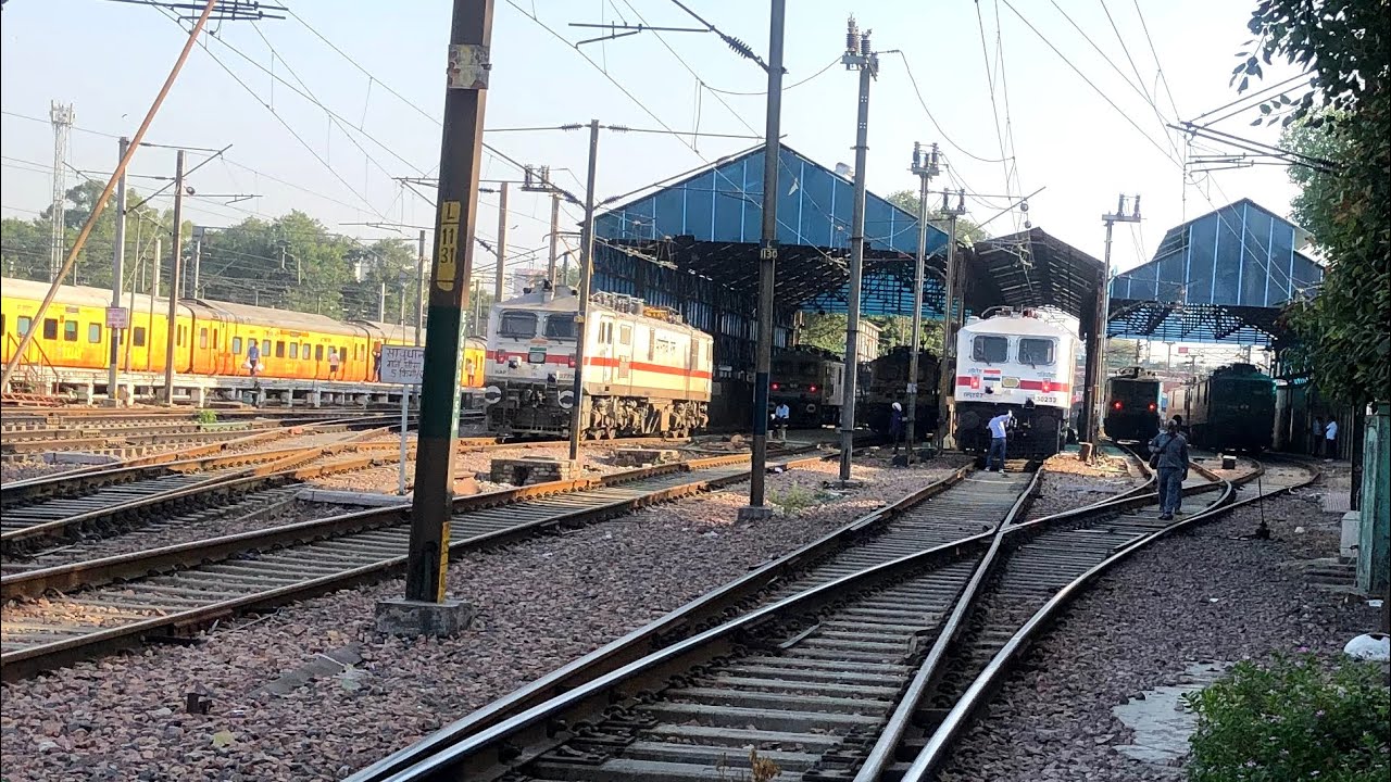 Sampoorna kranti Express Train Journey New Delhi To Rajendra Nagar Terminal Train