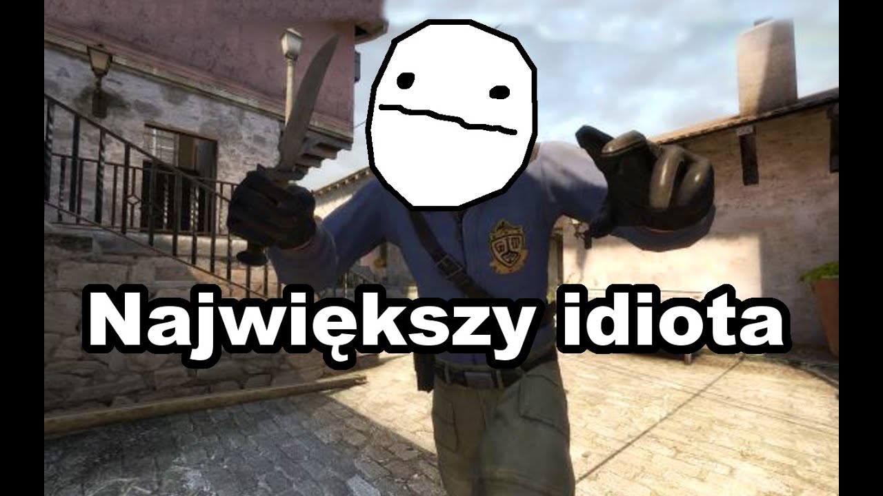 Największy idiota cham w CS: GO jakiego spotkałem - Counter strike #CSGO #Steam