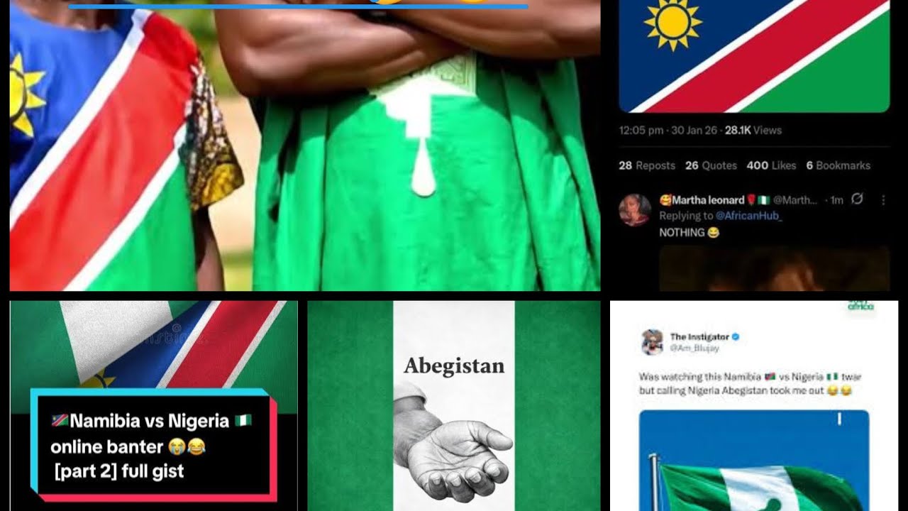 Nigeria 🇳🇬 got silenced by Namibia 🇳🇦  Zambia 🇿🇲 got schooled by Ghana 🇬🇭 🤣🤣 #ghana #nigeria #africa