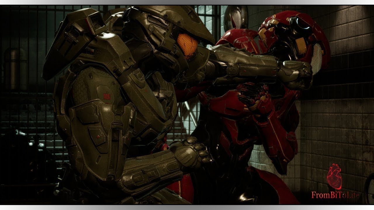 Halo - UE4 Master Chief vs fireteam Osiris - Matinee Fight Scene