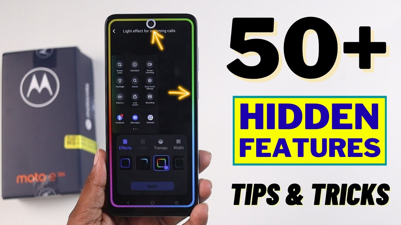 Moto e32s Tips and Tricks | Moto e32s Top 50+ Hidden Features in Hindi