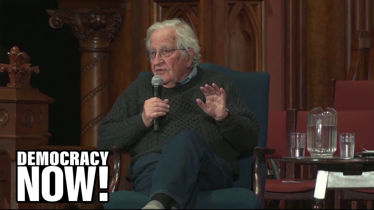 Chomsky: Cutting off military aid to Israel would have “major effect” on Middle East