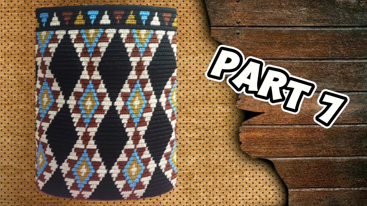 Tapestry Crochet Bag, Motif 3 (Part 7)