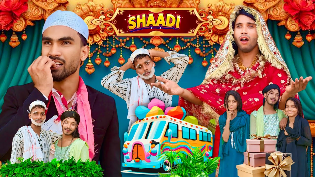 SHAADI // PRESENT BY TEAM FARZANA 01 // FULL COMEDY VIDEO  #farjana #comedy 