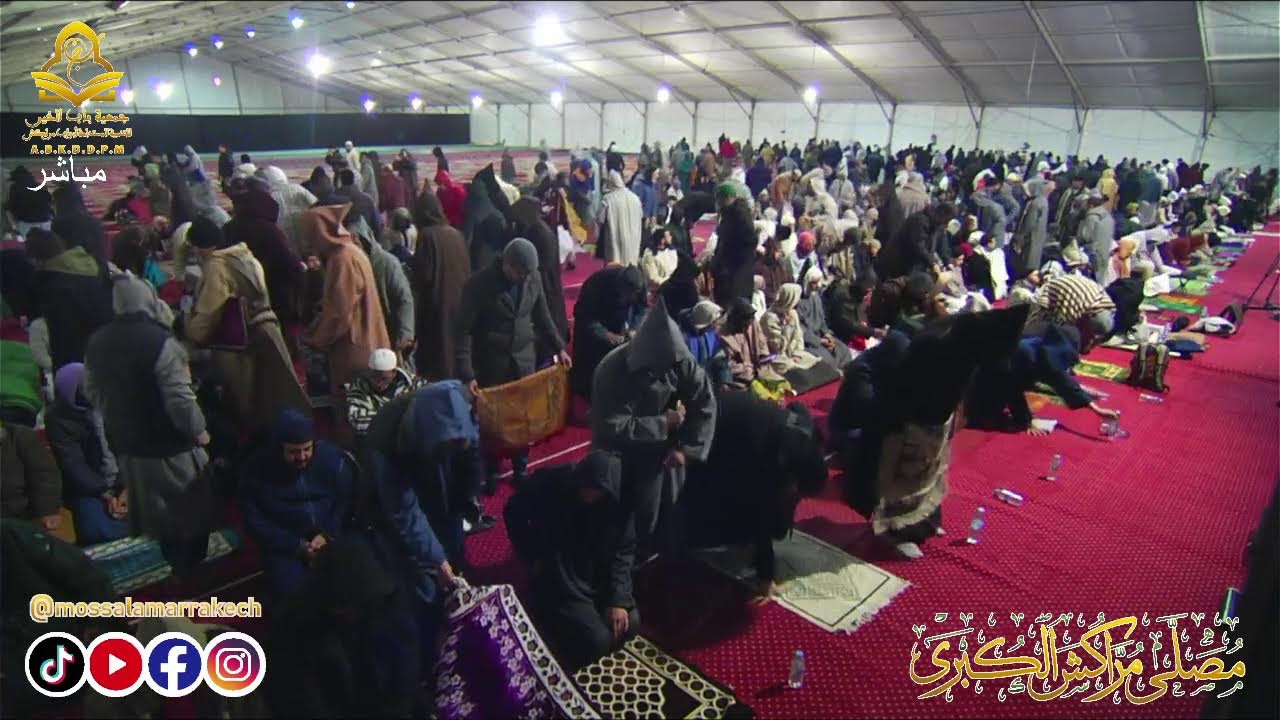 مباشر صلاة قيام ليلة الاربعاء 21 رمضان 1447/ 11 مارس 2026 مع القراء: يوسف الزبرة ويوسف الرادي