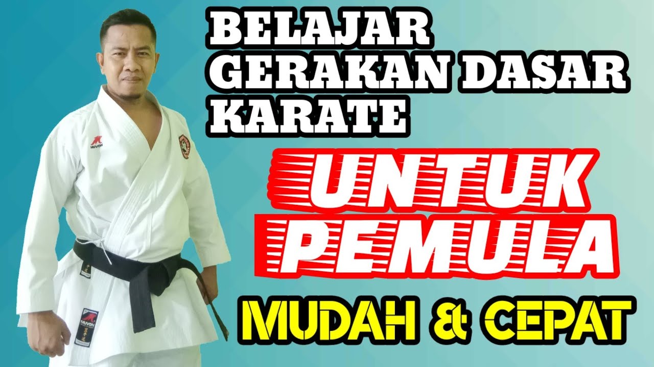 🔥LIMA MENIT, BELAJAR DASAR KARATE UNTUK PEMULA