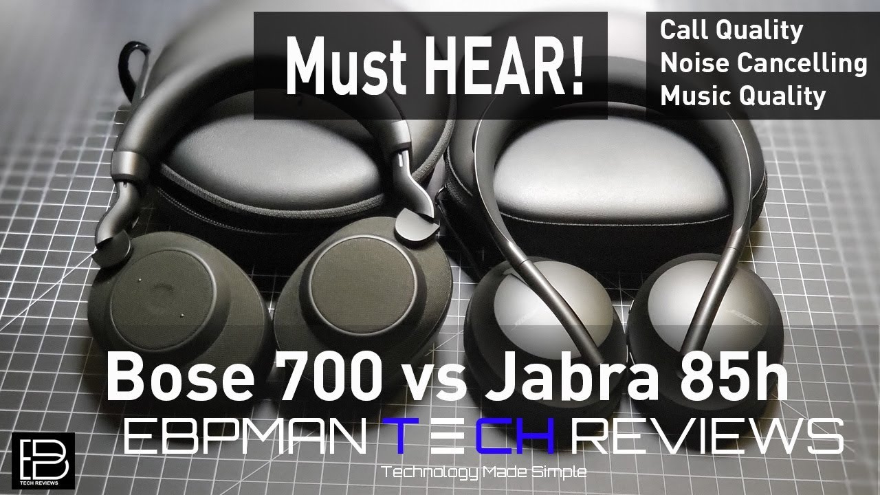 Bose 700 ANC Headphones vs Jabra Elite 85h | Call Quality | ANC Test | Audio Test