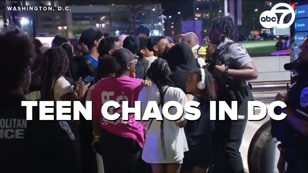 Эффективен ли комендантский час? Восемь подростков арестованы после насилия на набережной Вашингт...