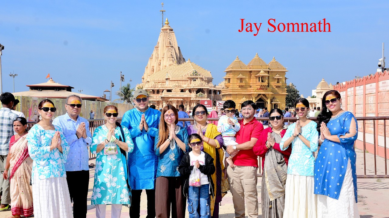 Mumbai to Somnath: Pehla Jyotirlinga Ke Darshan! 🛕✨ | Somnath Trip Vlog
