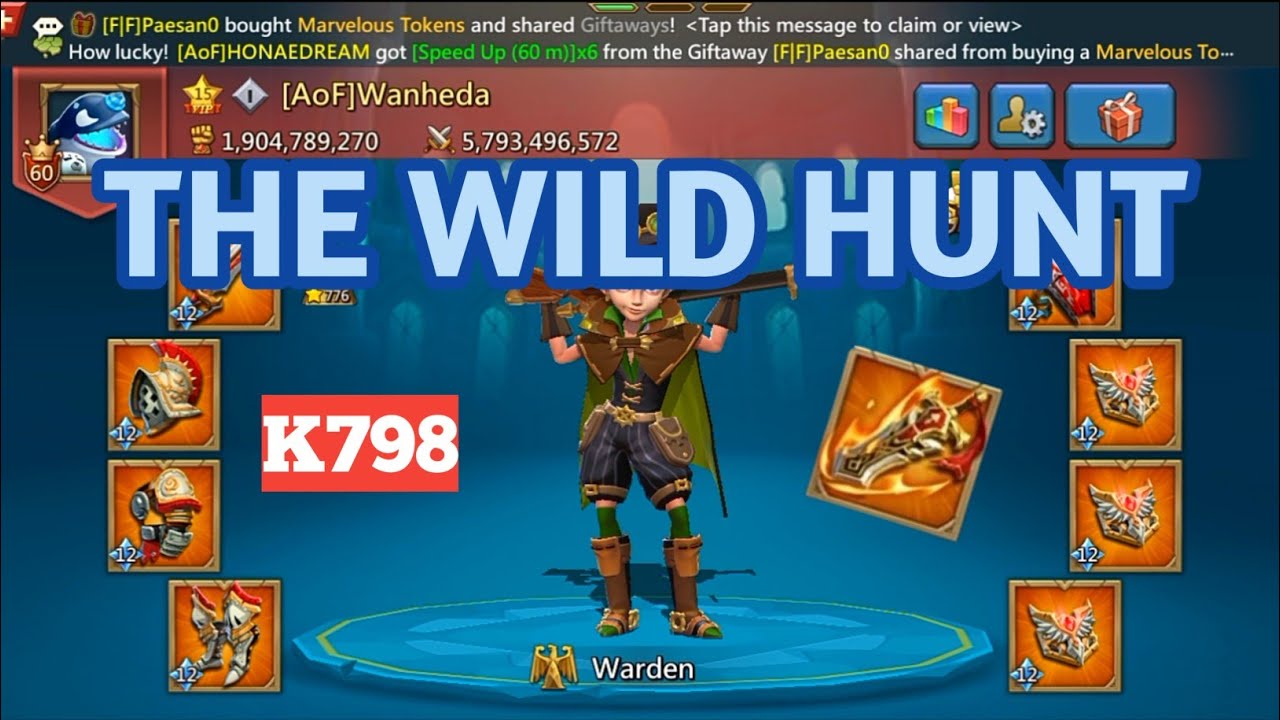 Insane WoW in K798! WoW turns into a Wild Chase! Lordsmobile