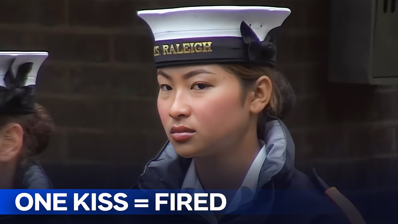 Caught Kissing in Uniform: Will She Be Expelled from the Royal Navy? | Royal Navy School