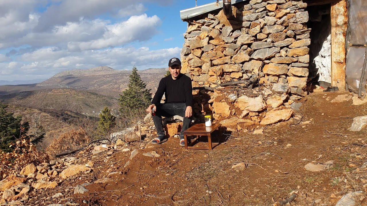 Dağ evine veda etme zamanı geldi Dağ evinde patatatesli sarma köfte köyde hayat var